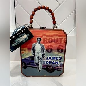 James Dean Wooden Handbag